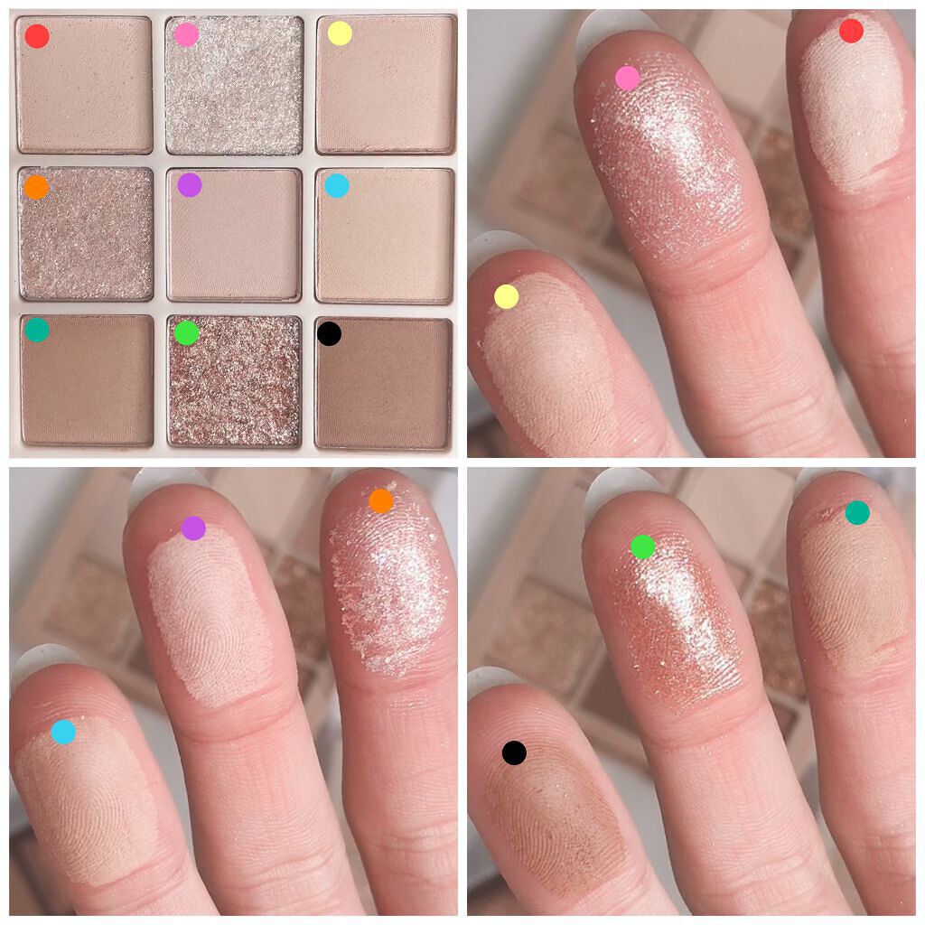 シャドウパレット/dasique/アイシャドウパレットを使ったクチコミ（3枚目）