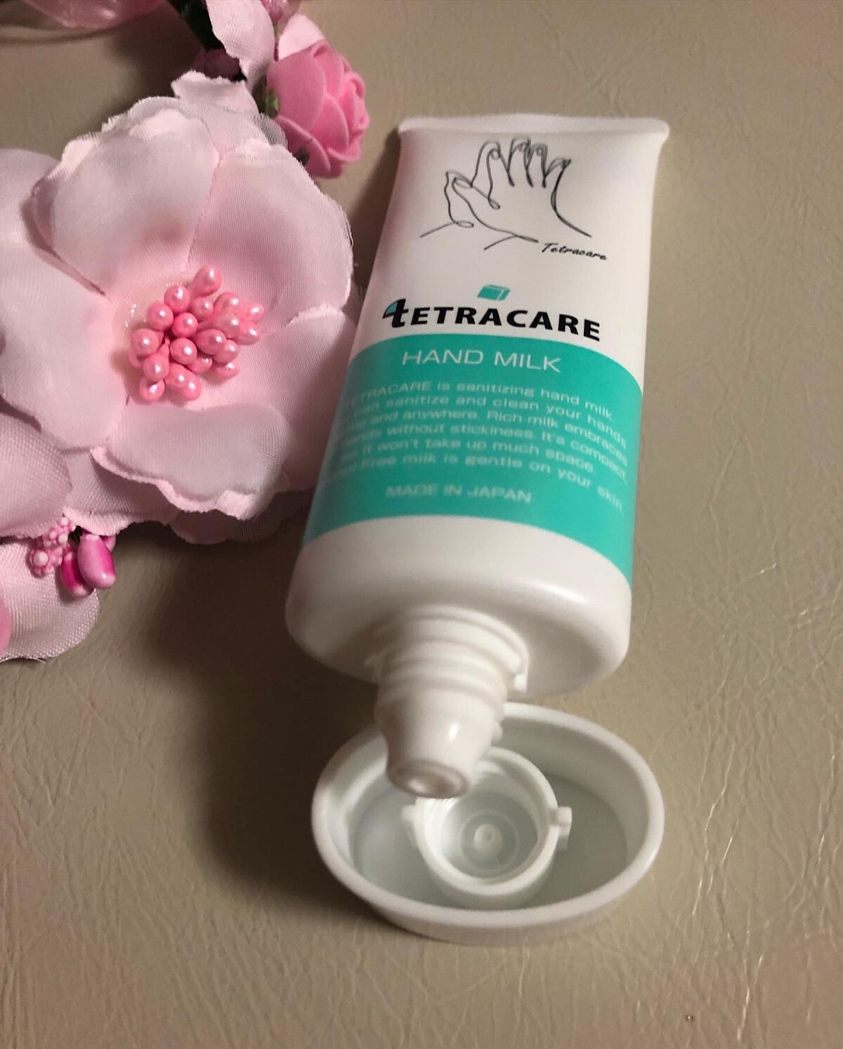 薬用ハンドミルク テトラケア/テトラケア/ハンドクリームを使ったクチコミ（3枚目）