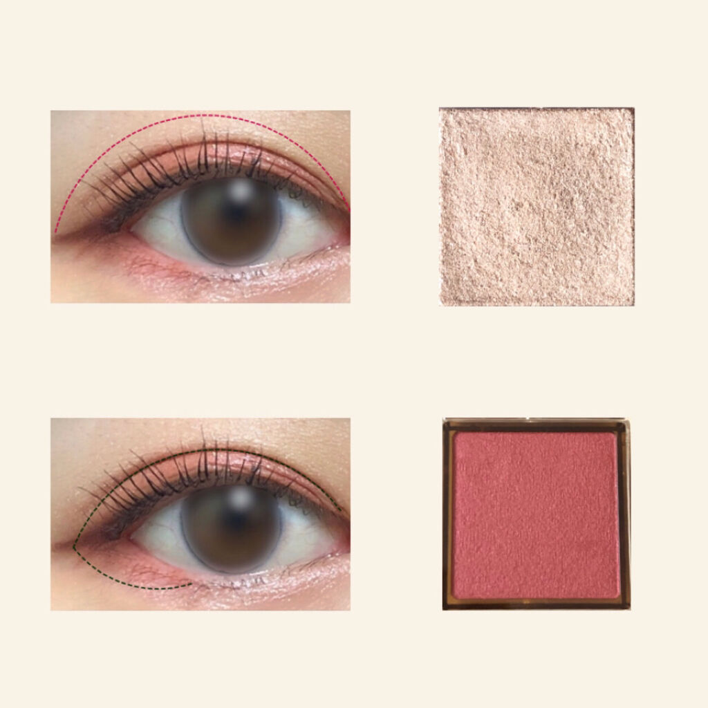 アイプランナー/excel/単色アイシャドウを使ったクチコミ（2枚目）