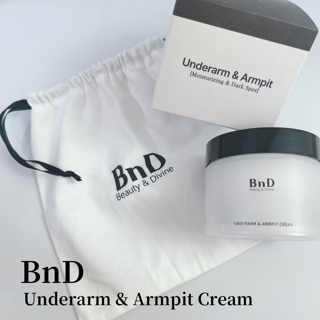 BnDアンダーアームクリーム(ボディクリーム)/BnD/デリケートゾーンケアを使ったクチコミ(1枚目)