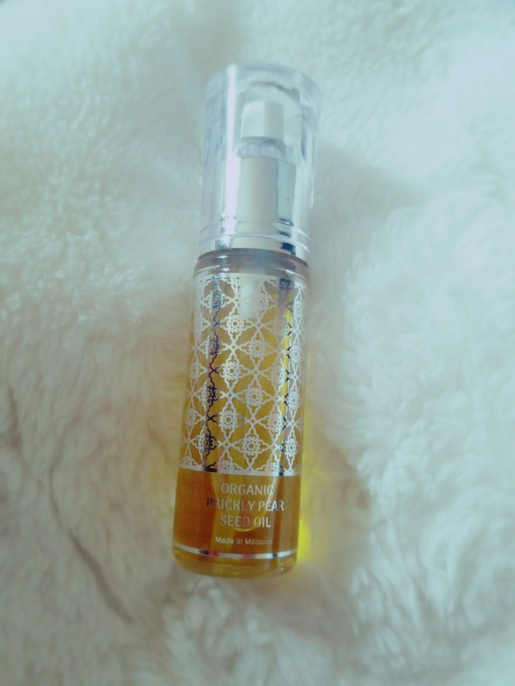 モロッコ100％オーガニック ウチワサボテンオイル/Natural Majesty/フェイスオイルを使ったクチコミ（1枚目）