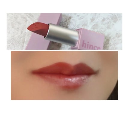 ムードインハンサーマット /hince/口紅を使ったクチコミ(4枚目)