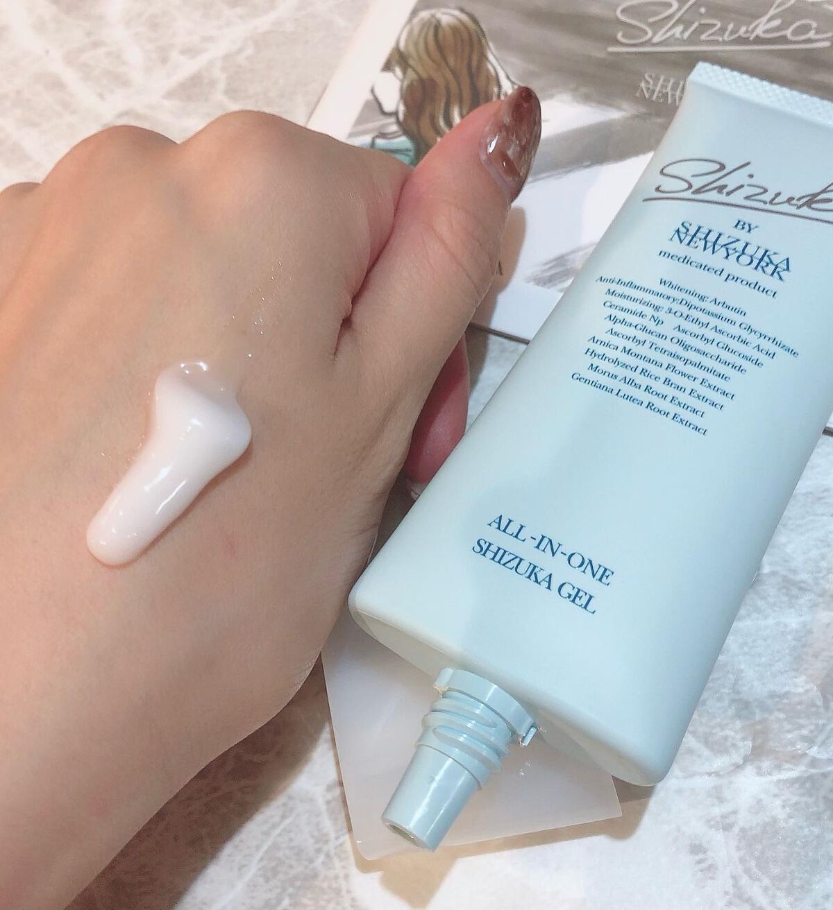 オールインワン シズカゲル/Shizuka BY SHIZUKA NEWYORK/オールインワン化粧品を使ったクチコミ(3枚目)