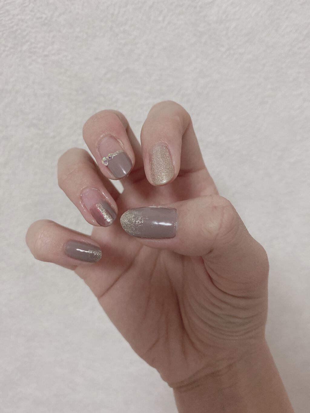 ネイルホリック Soulful color RD410/ネイルホリック/マニキュアを使ったクチコミ（3枚目）