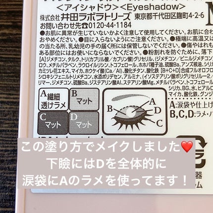 シルキースフレアイズ(マットタイプ)/キャンメイク/アイシャドウパレットを使ったクチコミ(6枚目)