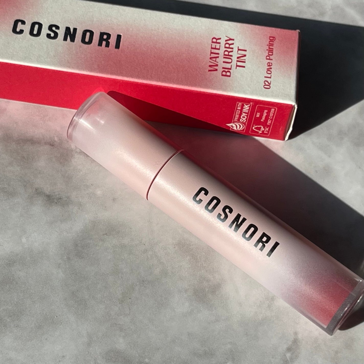 コスノリ ウォーターブラーリーティント/COSNORI/リップティントを使ったクチコミ(5枚目)