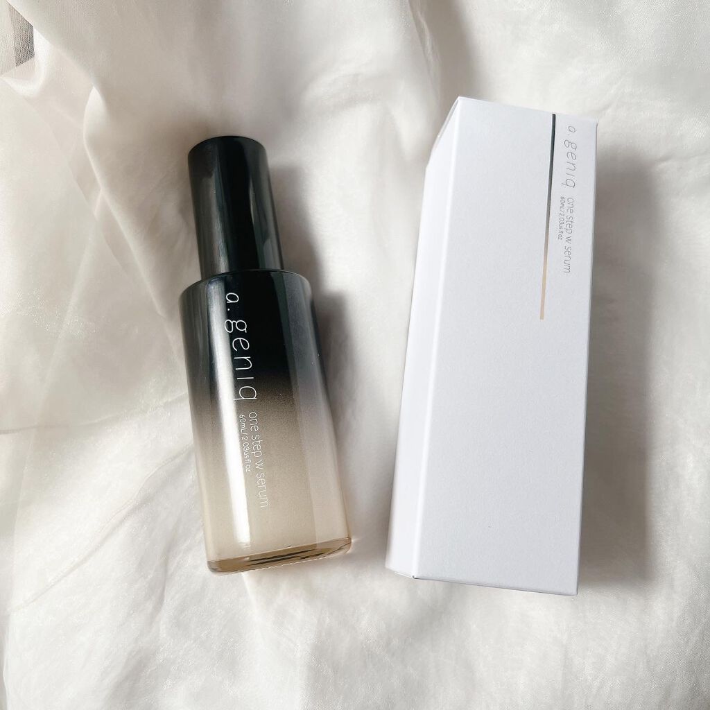 ワンステップWセラム/a.geniq/美容液を使ったクチコミ（1枚目）