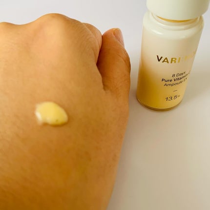 8デイズピュアビタミンCアンプル/VARI:HOPE/美容液を使ったクチコミ(4枚目)