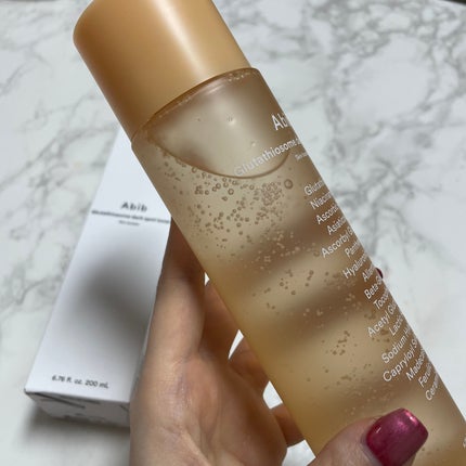 アビブ グルタチオンソームダークスポットトナースキンブースター/Abib /化粧水を使ったクチコミ(2枚目)