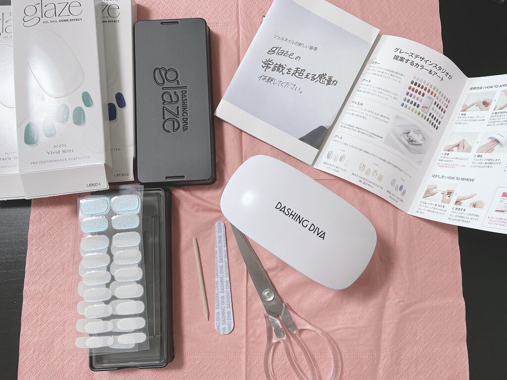 glaze ジェルネイルドームエフェクト/DASHINGDIVA MAGICPRESS/ネイル用品を使ったクチコミ（3枚目）