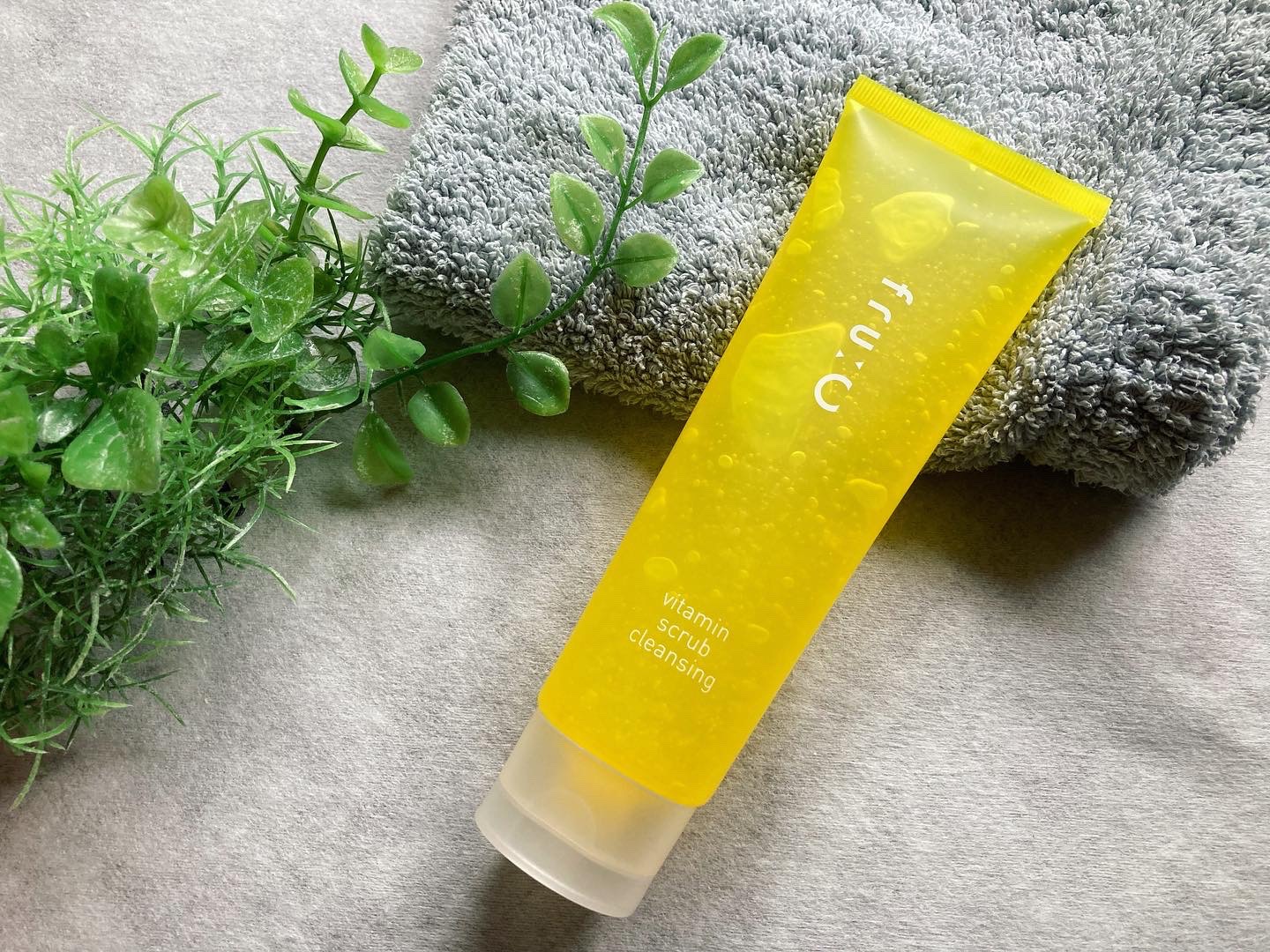 ビタミンスクラブクレンジング/Fru:C/クレンジングジェルを使ったクチコミ（1枚目）