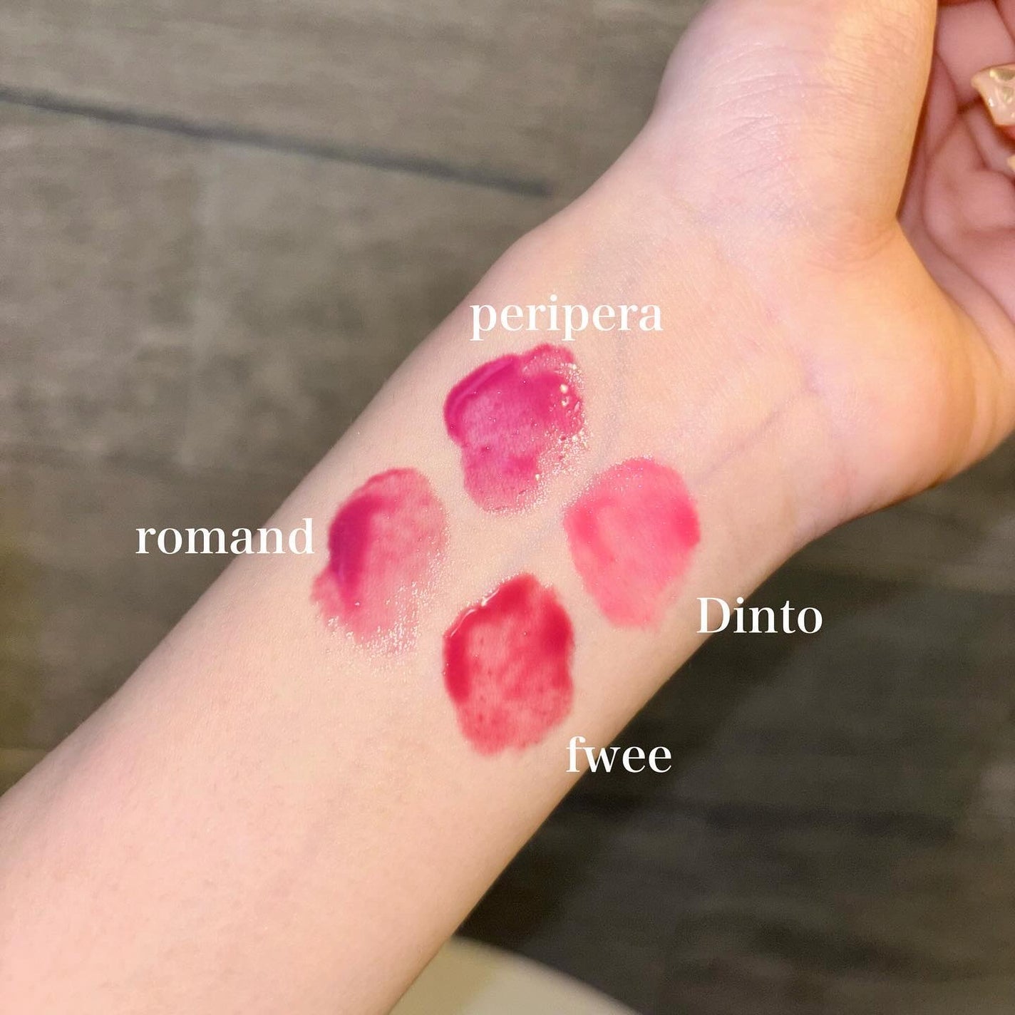 インク グラスティング リップ グロス/PERIPERA/リップグロスを使ったクチコミ(6枚目)