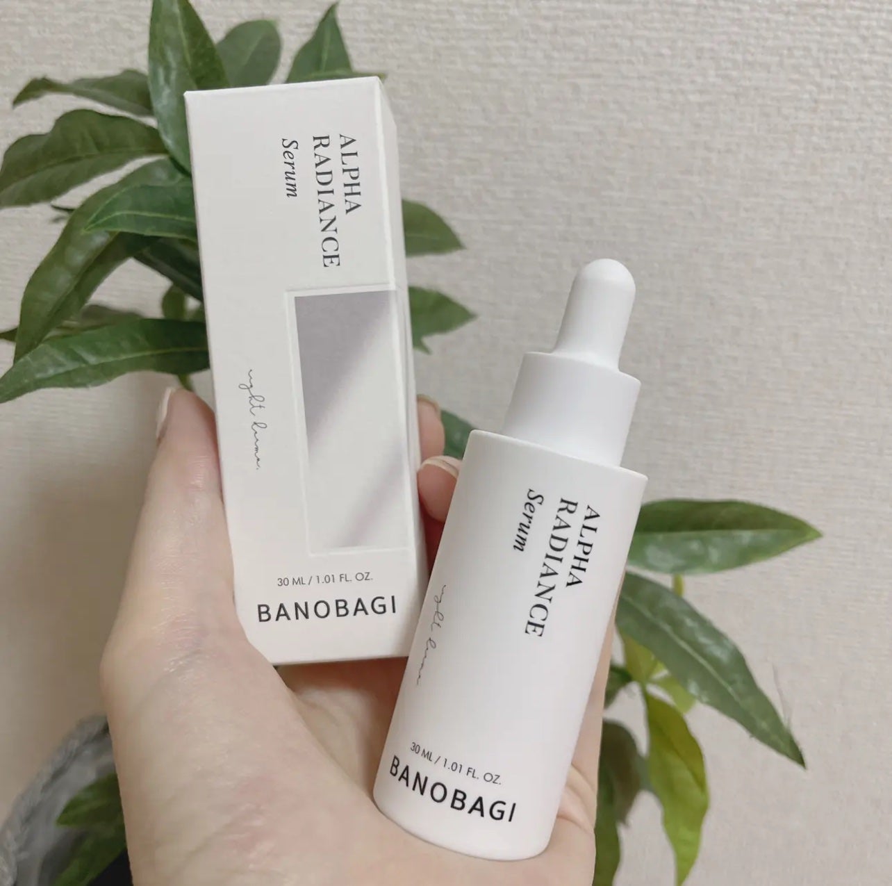 アルファラディアンスグローセラム/BANOBAGI/美容液を使ったクチコミ(1枚目)