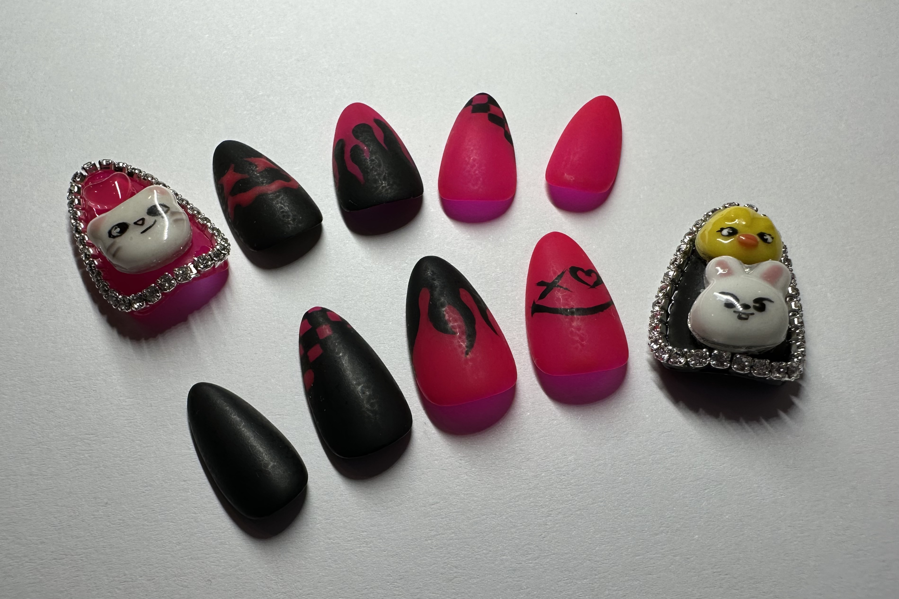 ネイルチップ/SHEIN/ネイルチップ・パーツを使ったクチコミ（3枚目）