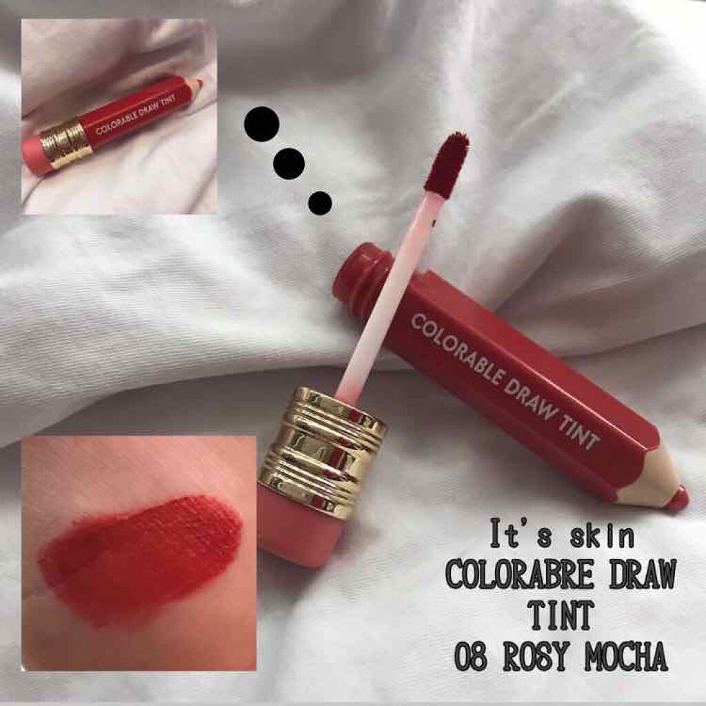 COLORABLE DRAW TINT/It's skin/口紅を使ったクチコミ(1枚目)