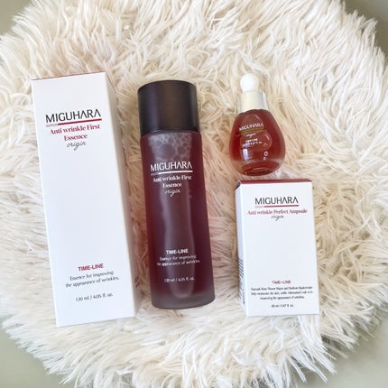 アンチリンクルエフェクトアンプルオリジン/MIGUHARA/美容液を使ったクチコミ(6枚目)