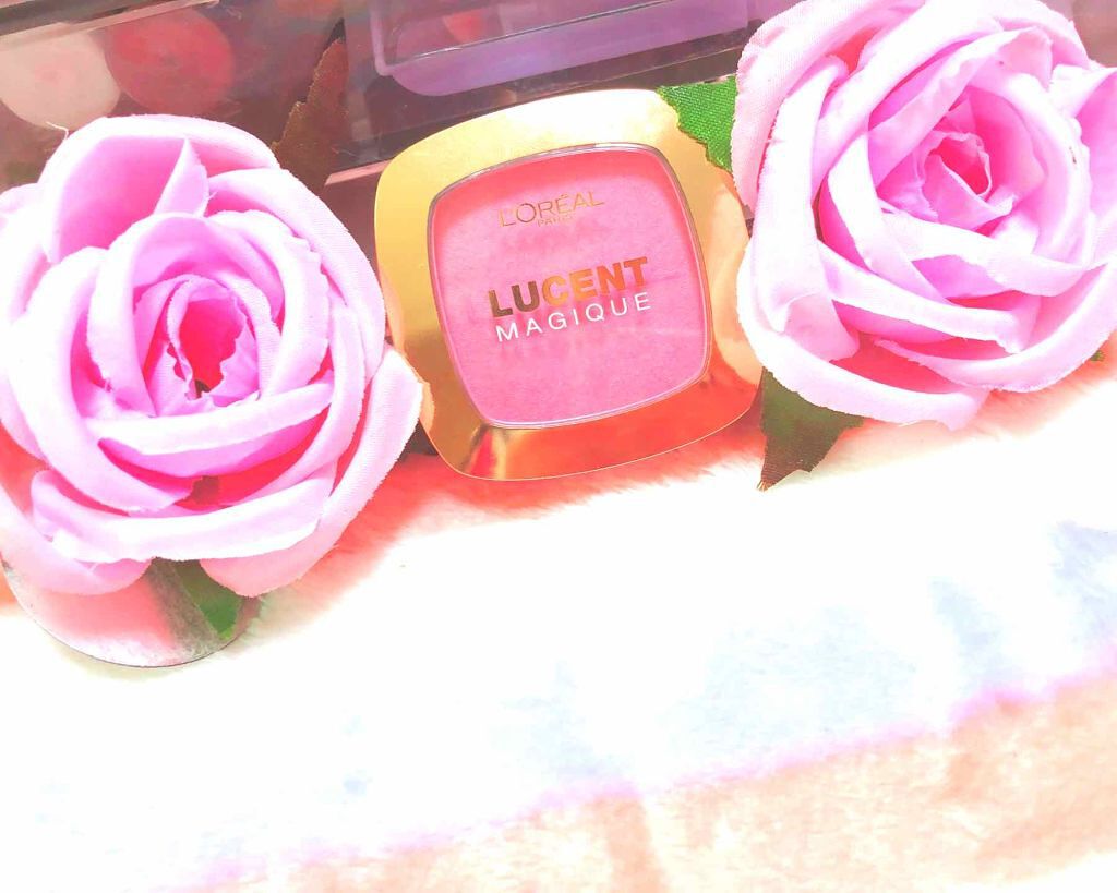 ルーセントマジック パウダーブラッシュ/ロレアル パリ/パウダーチークを使ったクチコミ(1枚目)