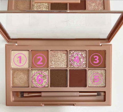 プロ アイ パレット/CLIO/アイシャドウパレットを使ったクチコミ(3枚目)