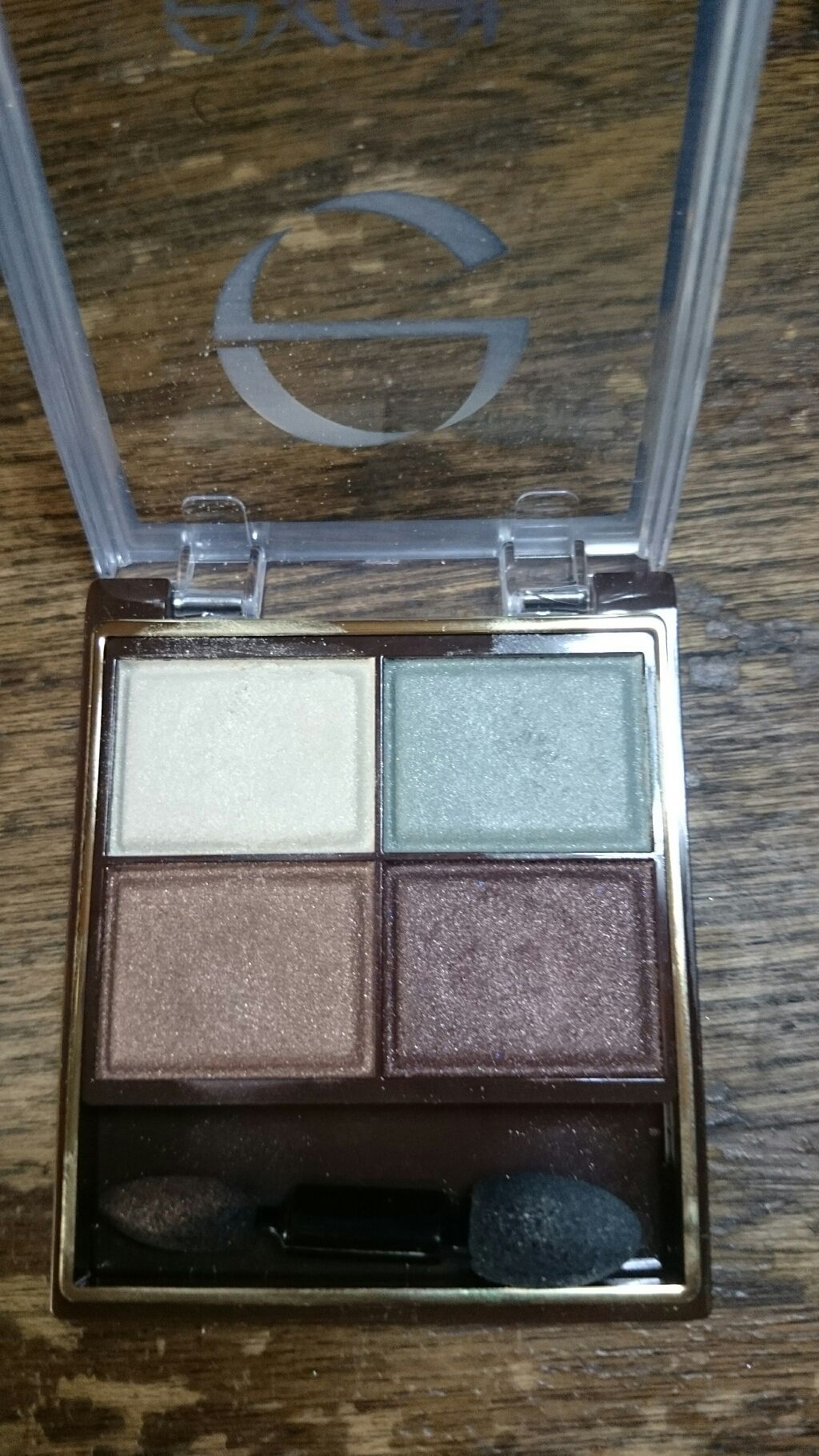 スキニーリッチシャドウ/excel/アイシャドウパレットを使ったクチコミ(2枚目)