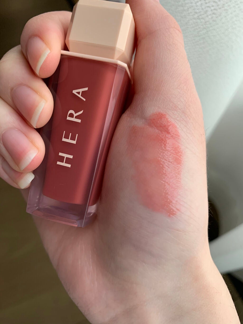 センシュアルスパイシーヌードグロス/HERA/リップグロスを使ったクチコミ(4枚目)