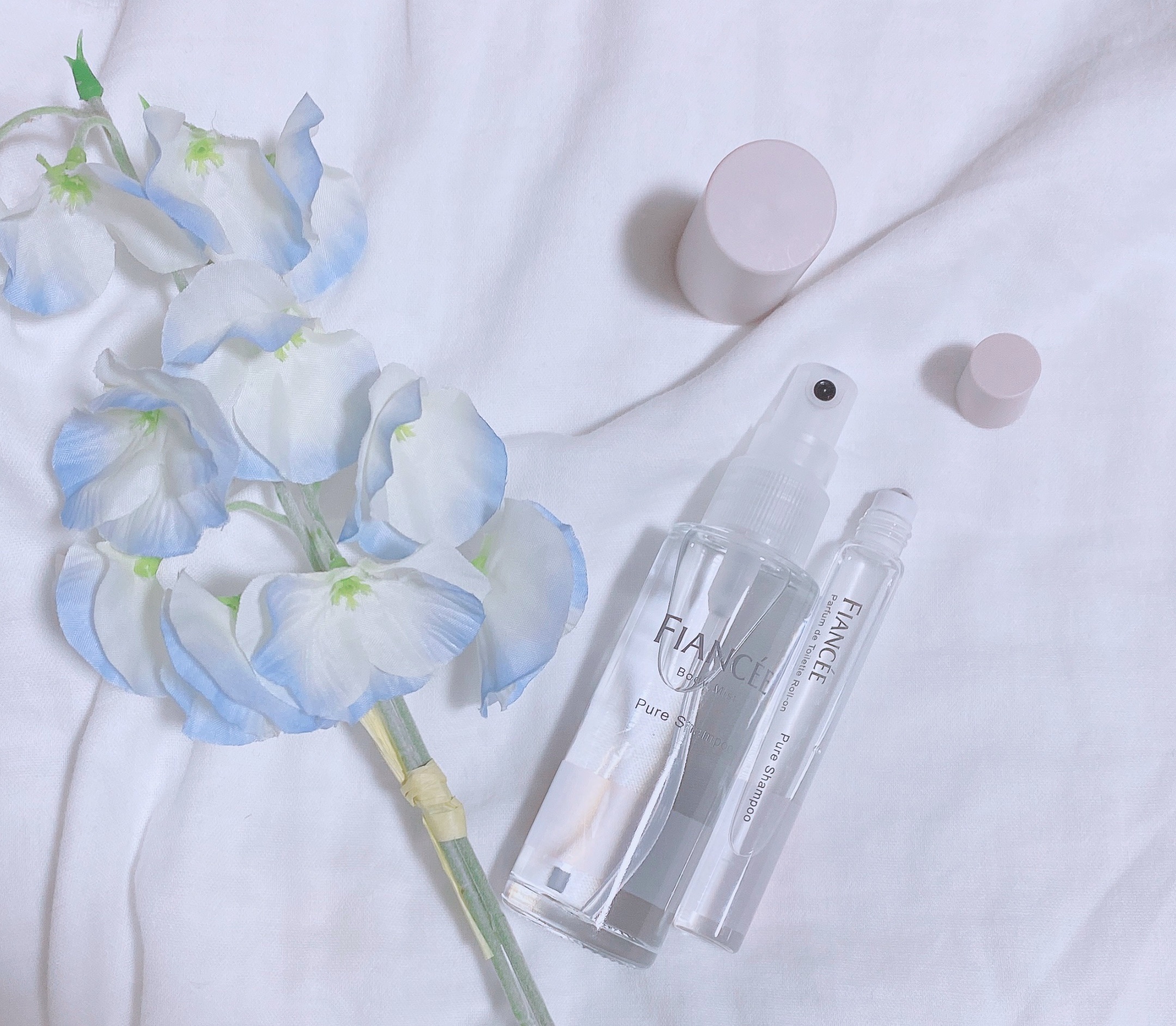 ボディミスト ピュアシャンプーの香り【パッケージリニューアル】/フィアンセ/香水(レディース)を使ったクチコミ（2枚目）