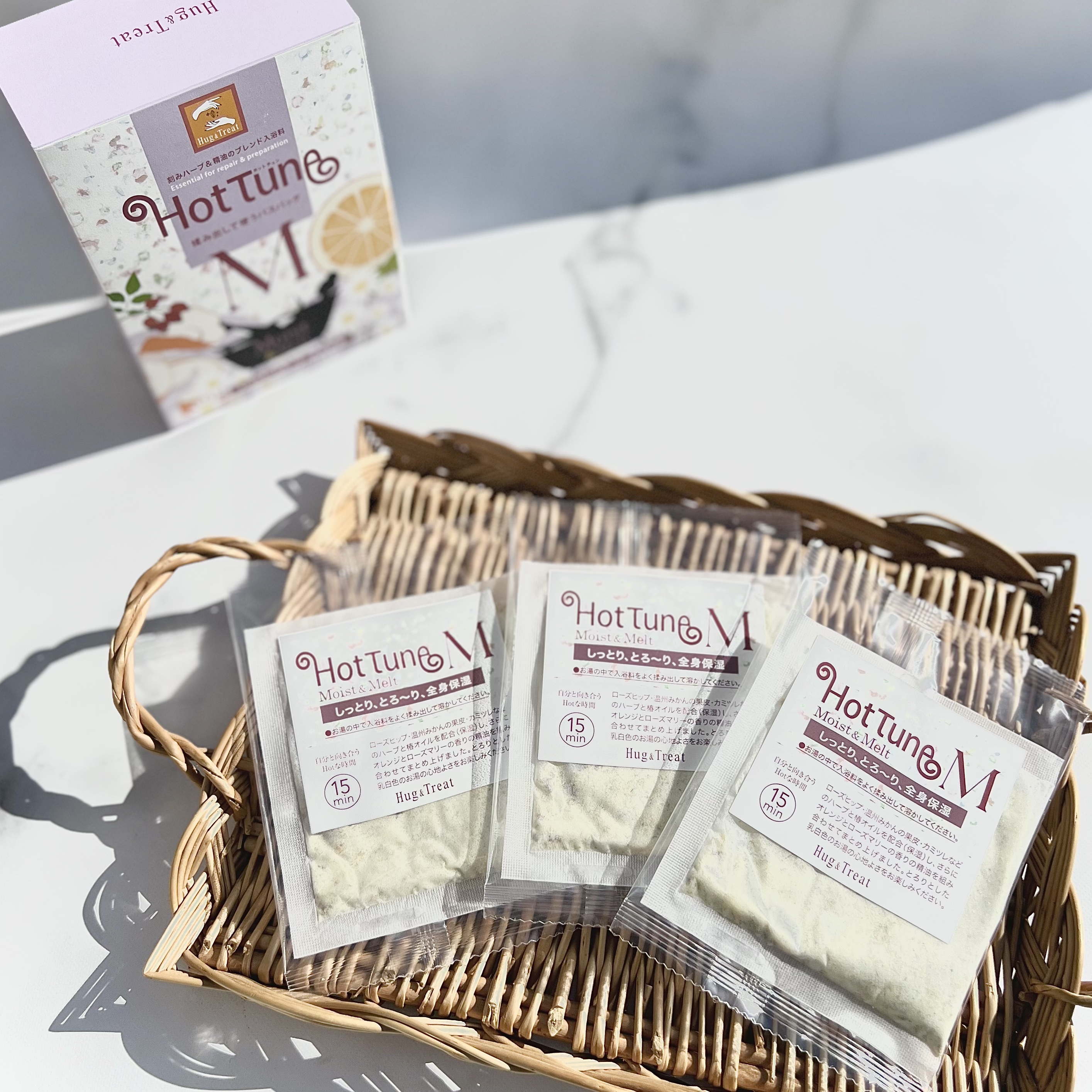 Hot Tune M （Moist & Melt）/Hug & Treat/保湿系入浴剤を使ったクチコミ（1枚目）