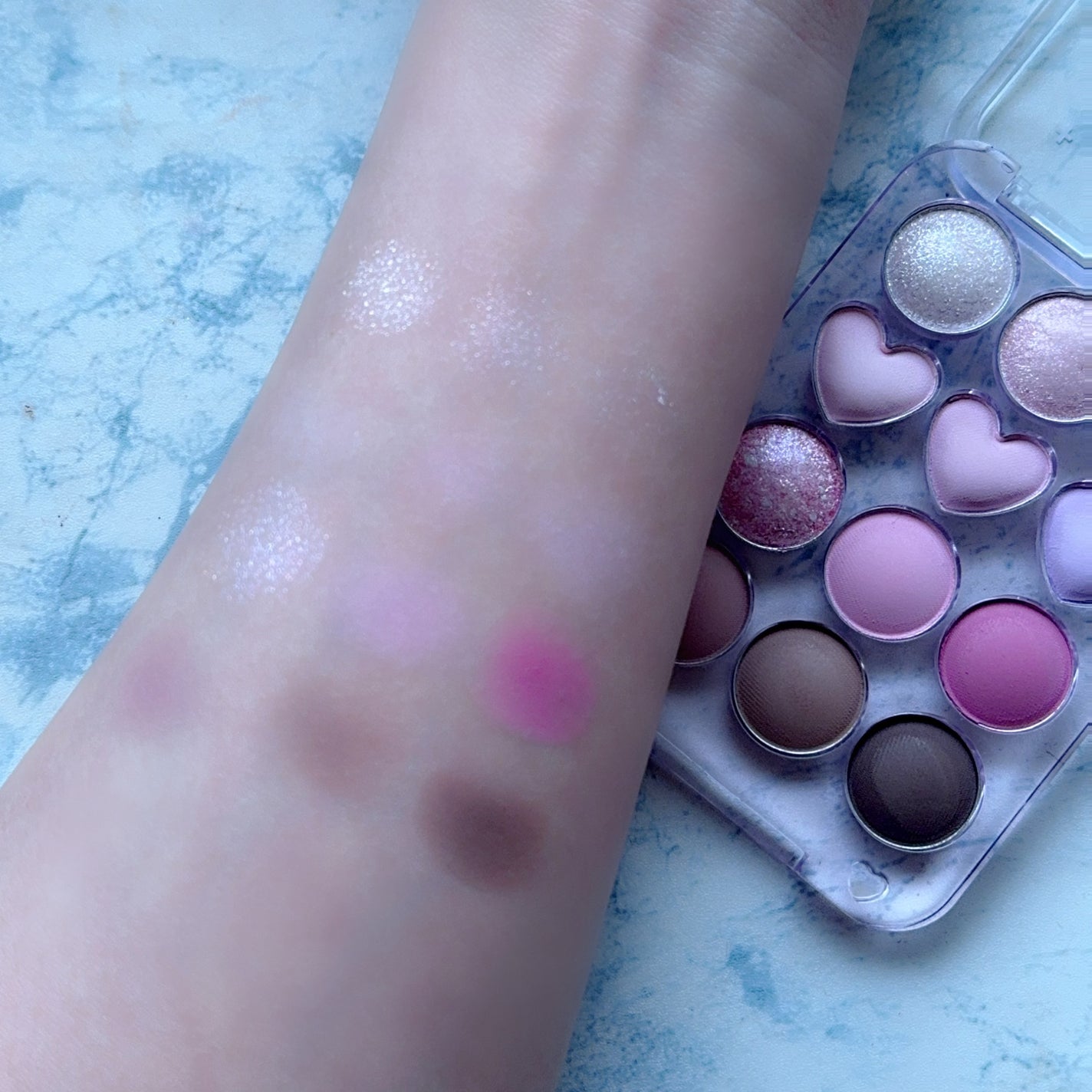 目元チュートリアルアイパレット/Colorgram/アイシャドウパレットを使ったクチコミ(4枚目)