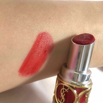 ルージュ ヴォリュプテ ロックシャイン/YVES SAINT LAURENT BEAUTE/口紅を使ったクチコミ(3枚目)