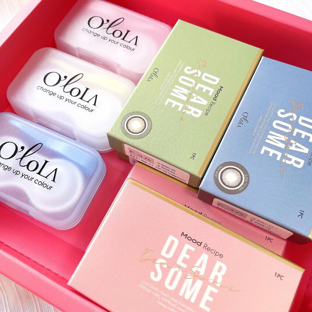 ディアサム(DearSome)/OLOLA/カラーコンタクトレンズを使ったクチコミ(8枚目)