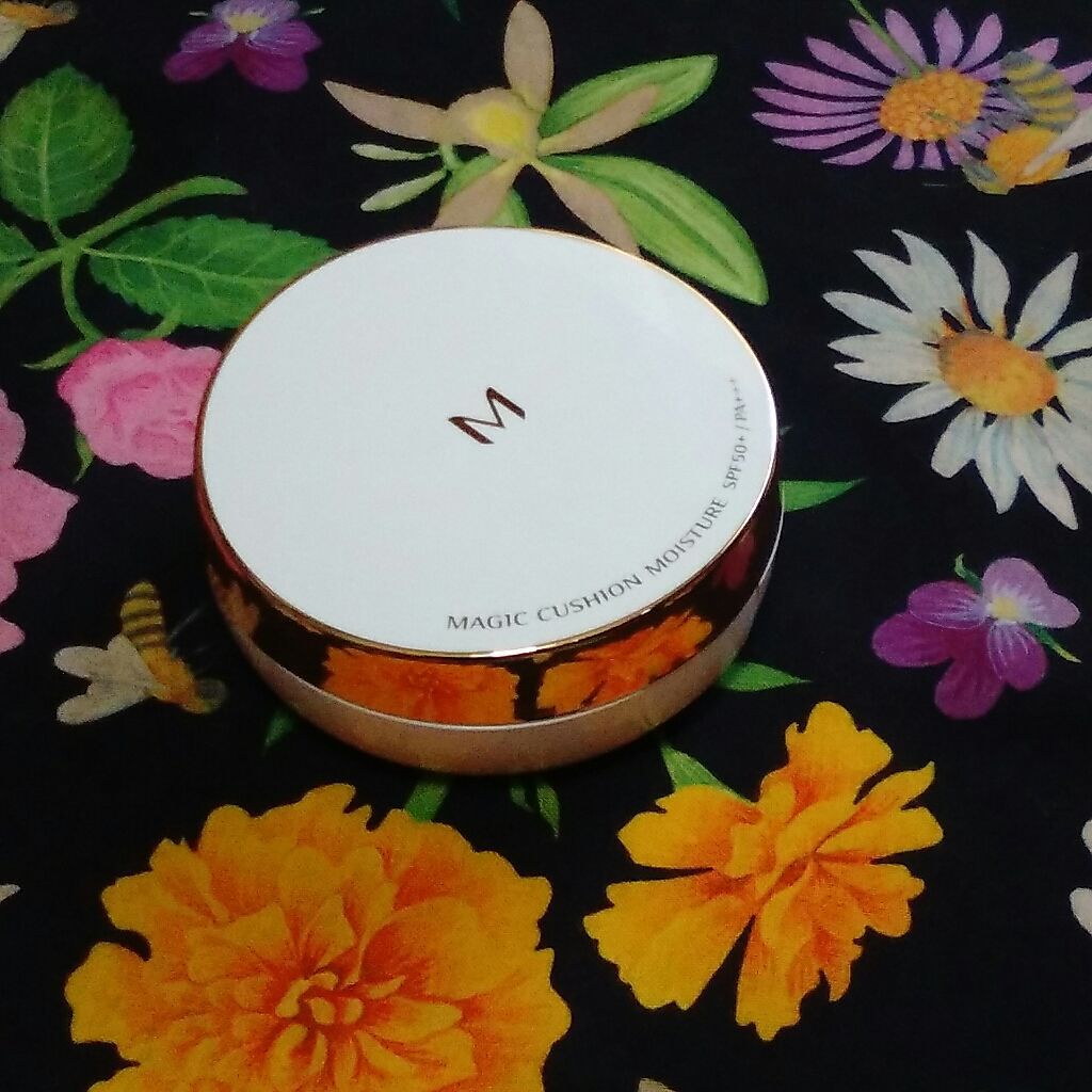 M クッション ファンデーション(モイスチャー)/MISSHA/クッションファンデーションを使ったクチコミ(1枚目)