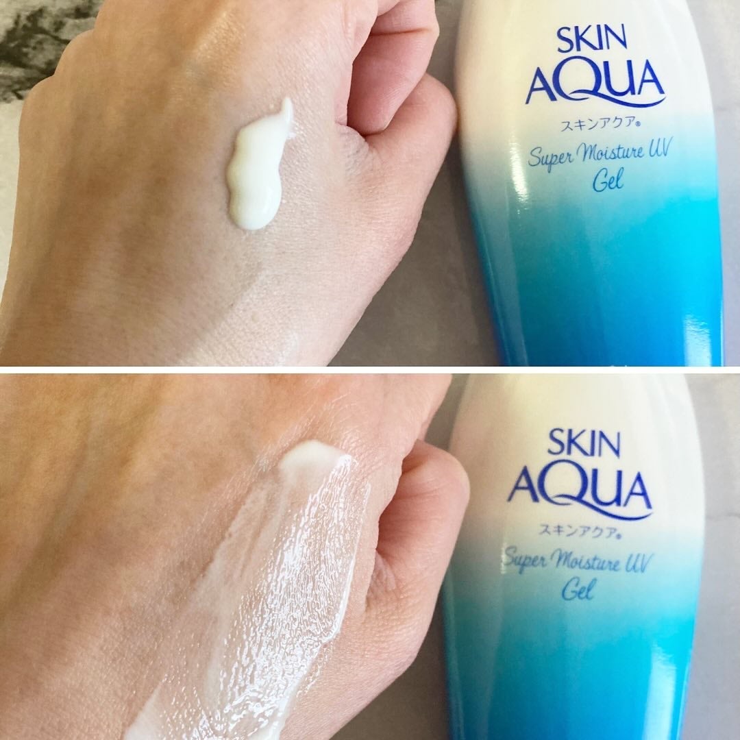 スキンアクア スーパーモイスチャージェル/スキンアクア/日焼け止めジェルを使ったクチコミ(4枚目)