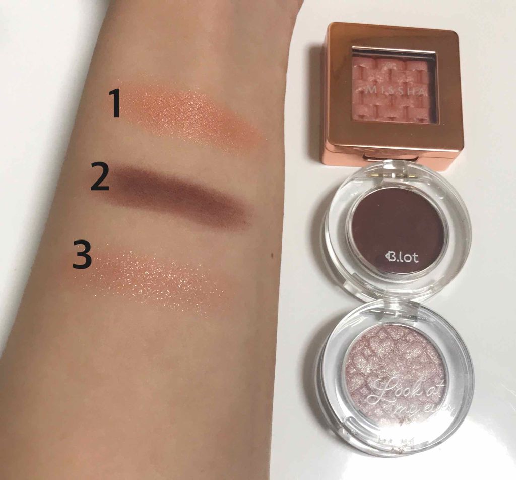 ルックアット マイアイジュエル/ETUDE/単色アイシャドウを使ったクチコミ（3枚目）