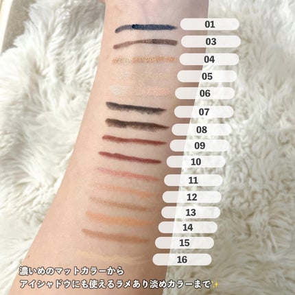 ウォータープルーフペンシルアイライナー/SISTER ANN/ペンシルアイライナーを使ったクチコミ(4枚目)