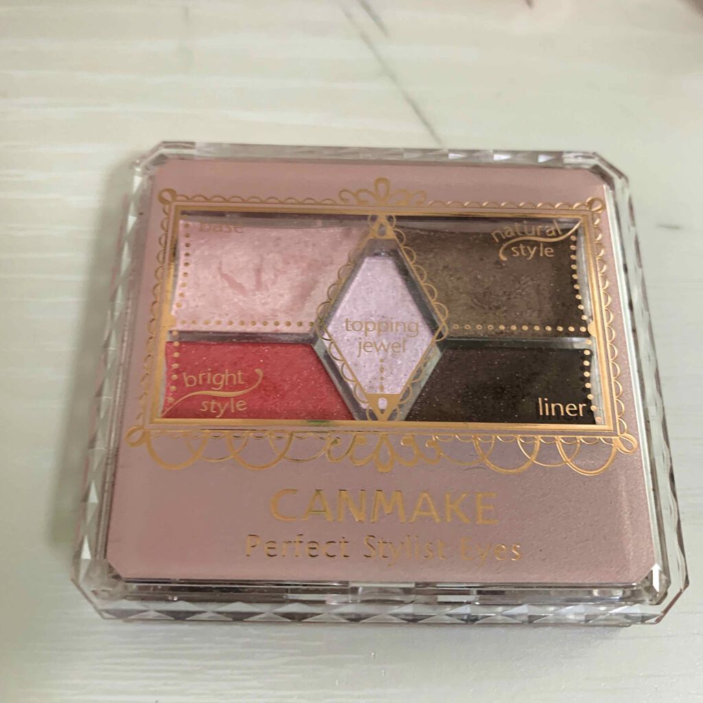 【旧品】パーフェクトスタイリストアイズ/キャンメイク/アイシャドウパレットを使ったクチコミ(1枚目)
