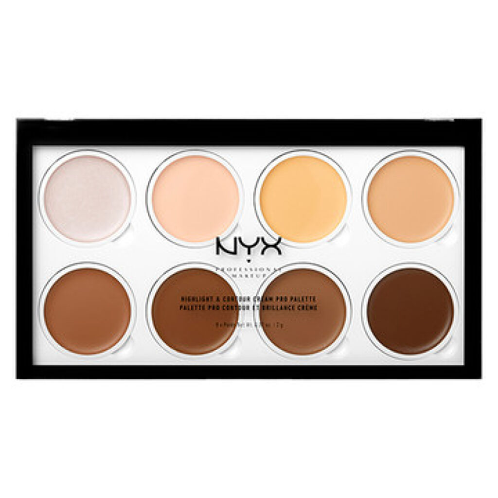 NYX Professional Makeup ハイライト&コントゥアー クリーム プロ パレット