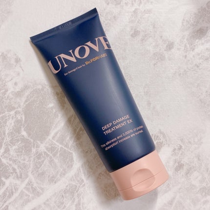 ディープダメージトリートメントEX/UNOVE/洗い流すヘアトリートメントを使ったクチコミ(1枚目)