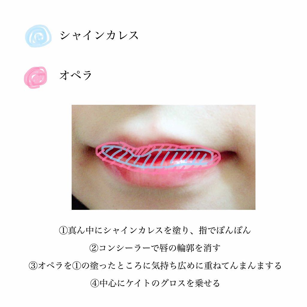 オペラ リップティント N/OPERA/リップティントを使ったクチコミ（3枚目）