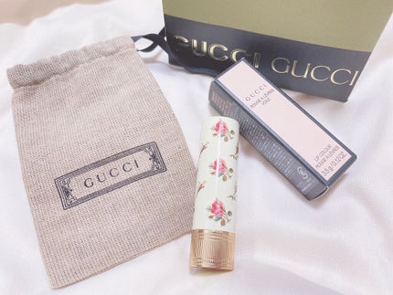 グッチ ルージュ ア レーヴル ヴォワル/GUCCI beauty/口紅を使ったクチコミ(2枚目)