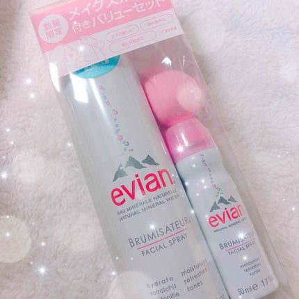 フェイシャルスプレー/エビアン/ミスト状化粧水を使ったクチコミ(1枚目)