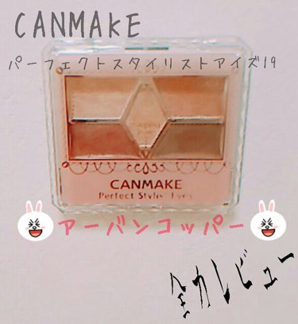 【旧品】パーフェクトスタイリストアイズ/キャンメイク/アイシャドウパレットを使ったクチコミ(1枚目)