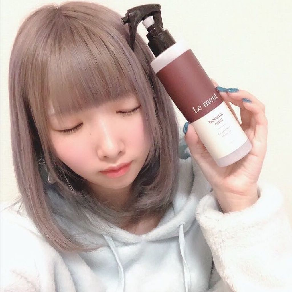 ブースターミスト/Le ment/アウトバストリートメントを使ったクチコミ(1枚目)