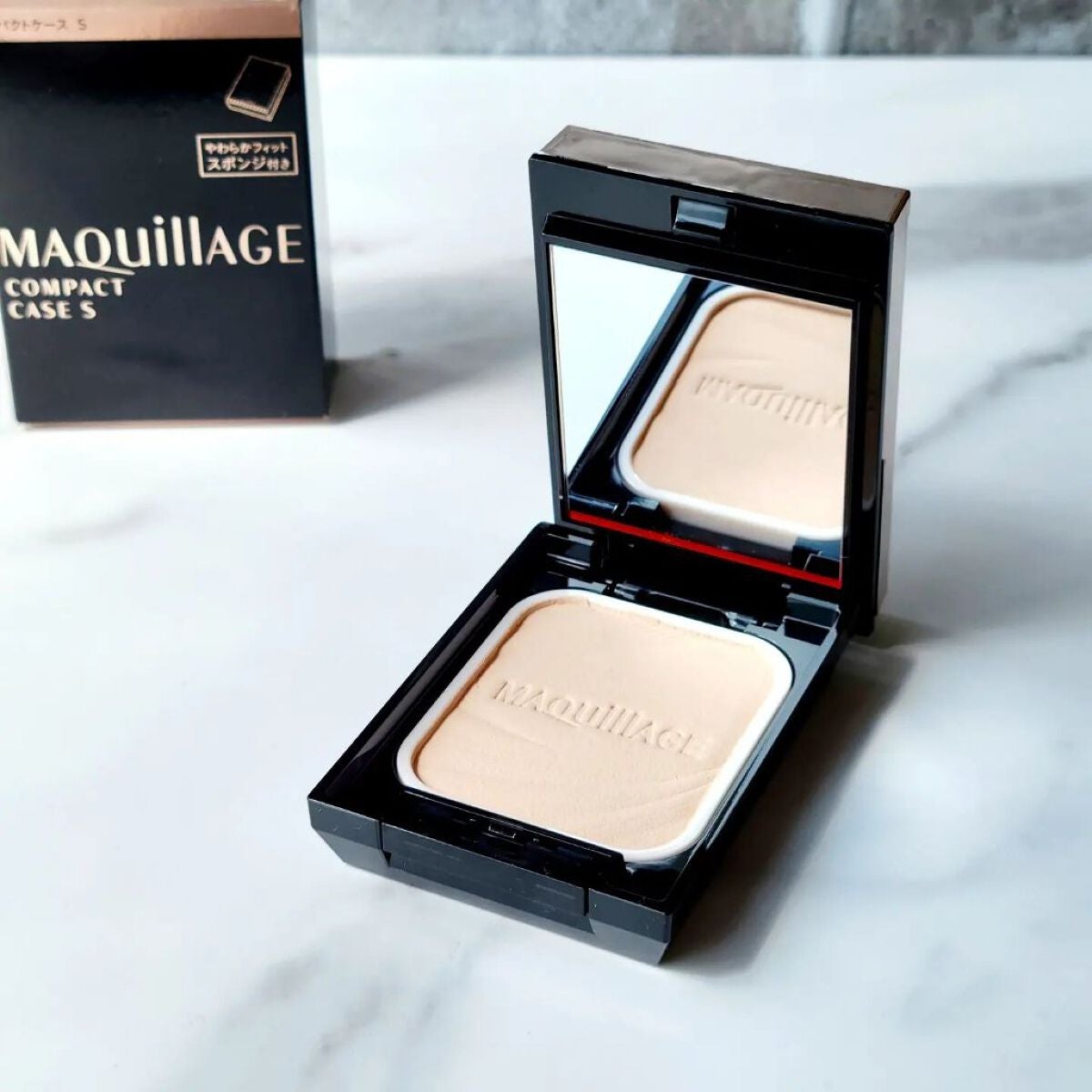 ドラマティックパウダリー EX/マキアージュ/パウダーファンデーションを使ったクチコミ(1枚目)