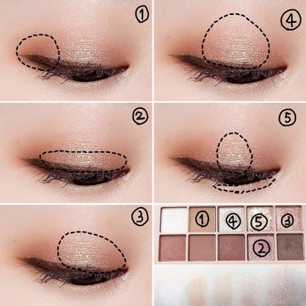 プロ アイ パレット/CLIO/アイシャドウパレットを使ったクチコミ(3枚目)