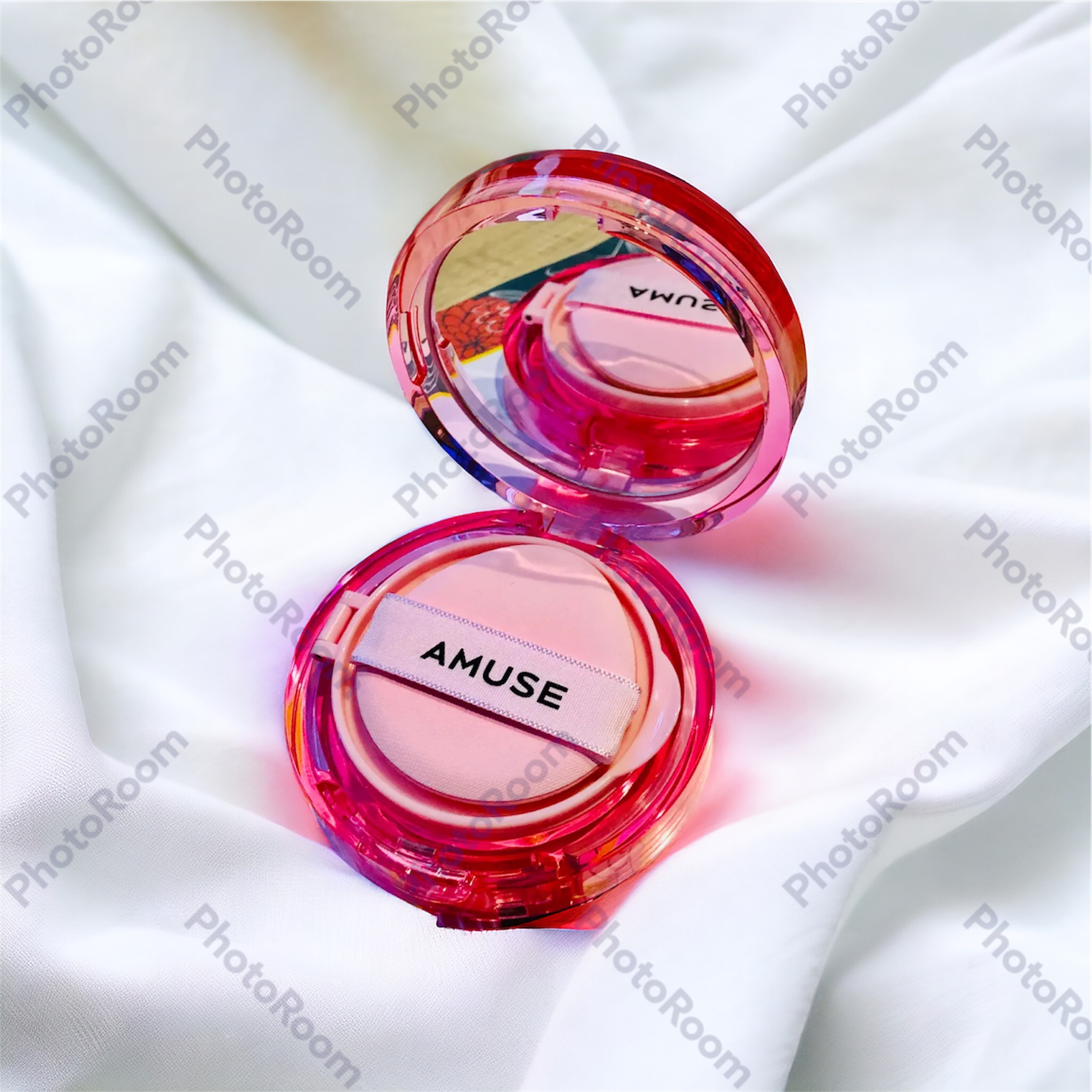 デューパワーヴィーガンクッション 01 ピュア/AMUSE/クッションファンデーションを使ったクチコミ（2枚目）