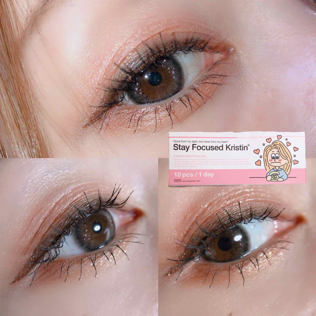 OMG kristin/Hapa kristin/カラーコンタクトレンズを使ったクチコミ(1枚目)