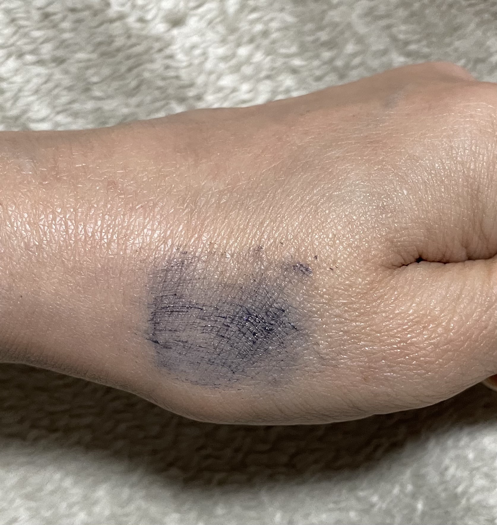 ケイト カールアウェイキングマスカラ NV-1 インディゴブルー(限定色)/KATE/マスカラを使ったクチコミ（3枚目）