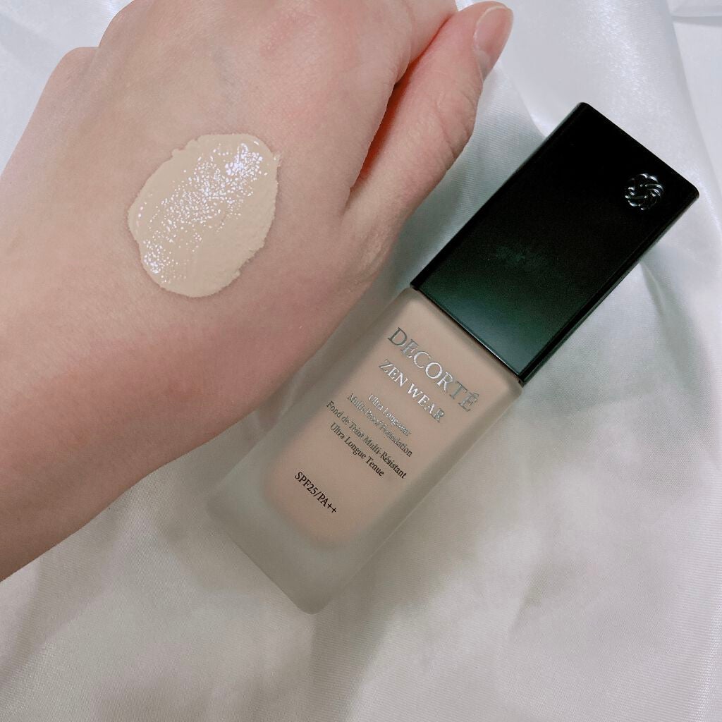 ゼン ウェア フルイド/DECORTÉ/リキッドファンデーションを使ったクチコミ(2枚目)