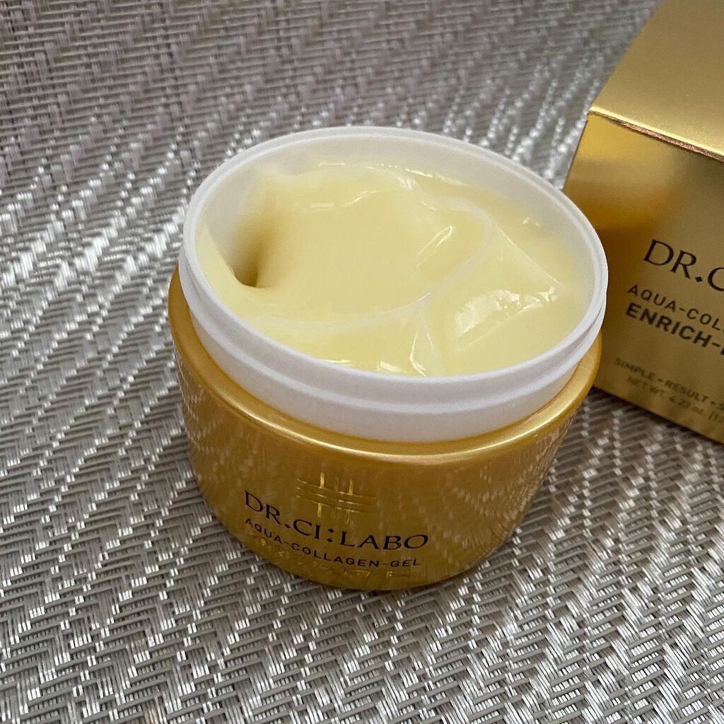 アクアコラーゲンゲル エンリッチリフト EX/ドクターシーラボⓇ/フェイスクリームを使ったクチコミ（3枚目）