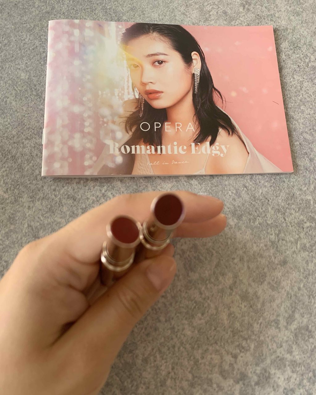 オペラ シアーリップカラー RN 09 モーヴレッド/OPERA/リップグロスを使ったクチコミ（2枚目）