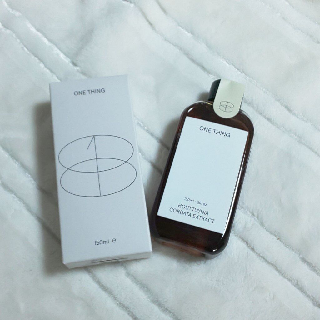 ドクダミ化粧水/ONE THING/化粧水を使ったクチコミ（1枚目）